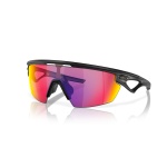 Oakley Sonnenbrille Sphaera (Glasfarbe: Prizm road) schwarz matt - 1 Brille mit Hartschalenetui